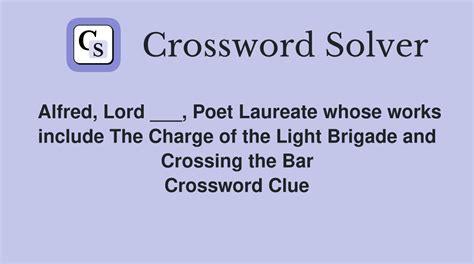 There are related clues (shown below). . Poet activist lord crossword clue